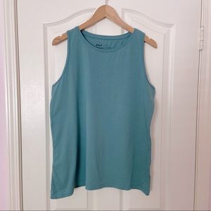 Pact high neck tank